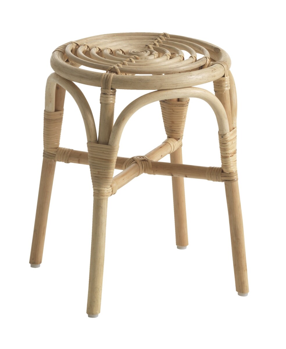 Taburete JUNGHOLM natural ratán 