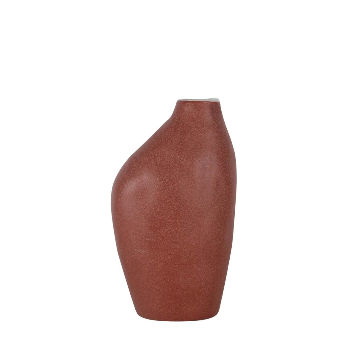 FLORERO CERAMICA 13x9x22CM TERRACOTA 