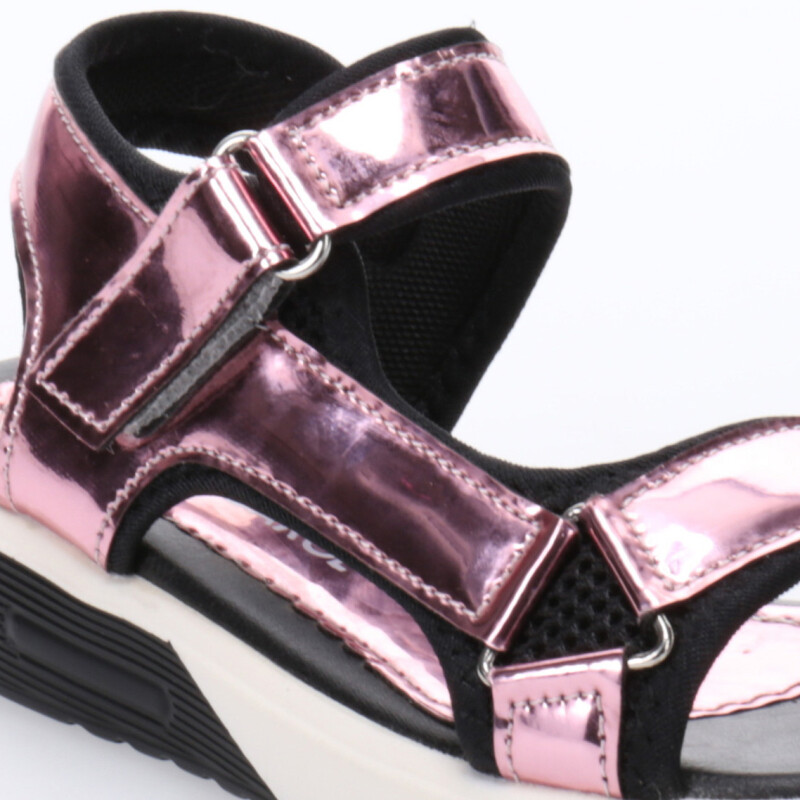 Sandalias de Niña MINI Miss Carol TUNIA deportiva de charol Rosado