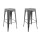 Taburete Tolix Pack 2 unidades Vintage Colores Hogar Pub Gris