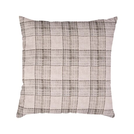 ALMOHADÓN ELIZONDO 45*45 LINO-Y-ALGODON BEIGE/MARRÓN