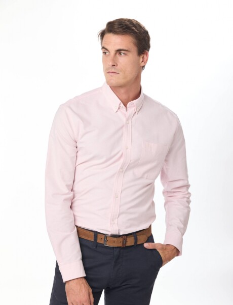 CAMISA OXFORD Rosado