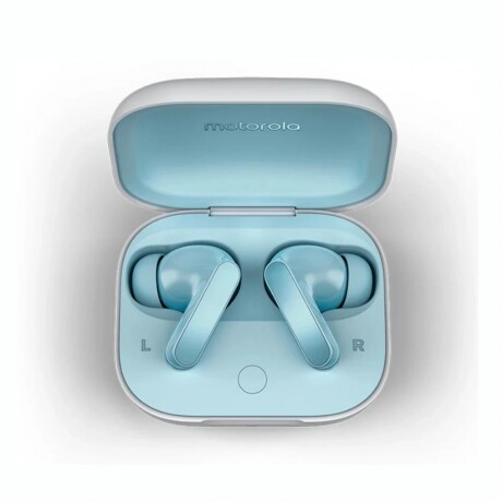 AURICULARES MOTOROLA MOTOBUDS Auriculares Inalámbricos MOTOROLA MotoBuds BT Cancelación De Ruido - Celeste