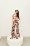 PANTALON SERENA REDDISH BROWN ZEBRA PANTALON SERENA REDDISH BROWN ZEBRA