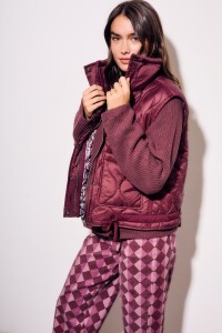 Chaleco Reversible Bordeaux