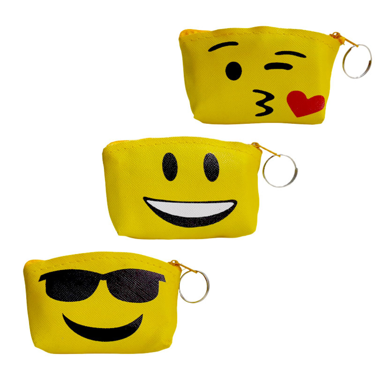 OUTLET Monedero emojis con cierre - Outlet Monedero Emojis Con Cierre 
