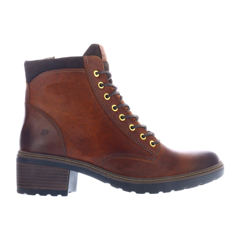Botas de Mujer Freeway Casual Marrón Caoba (Cuero Graso)