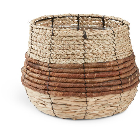 Maceta Terje Ø25Xa23Cm Natural