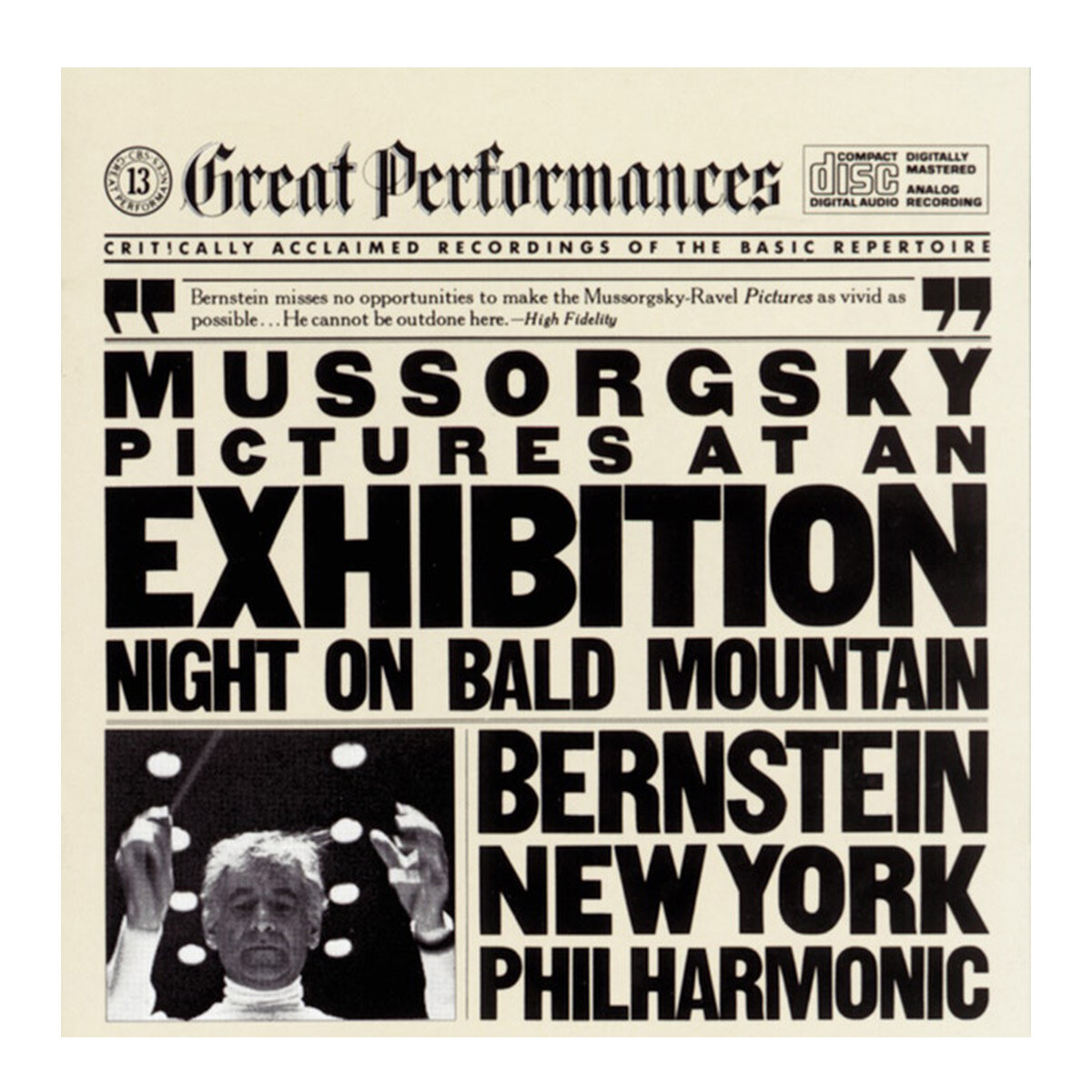 Mussorgsky / Bernstein / Nyp - Pictures At An Exhibition - Cd 