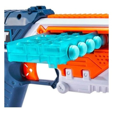 Pistola lanzadora de dardos Zuru X-Shot Excel Quick Slide con 16 dardos Blanco