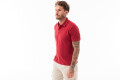 REMERA PIQUE CUELLO POLO 1801 Bordo/brick