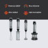 Mixer Con Accesorios Muse Ms-05 Hb 600w MIXER MUSE MS05HB ACCESORIOS ACERO