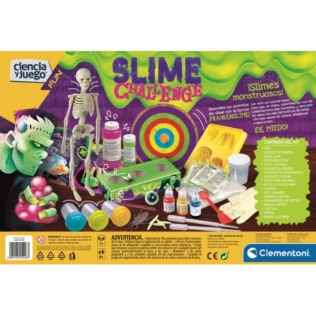 Juego Ciencia Slime Challenge Clementoni 001