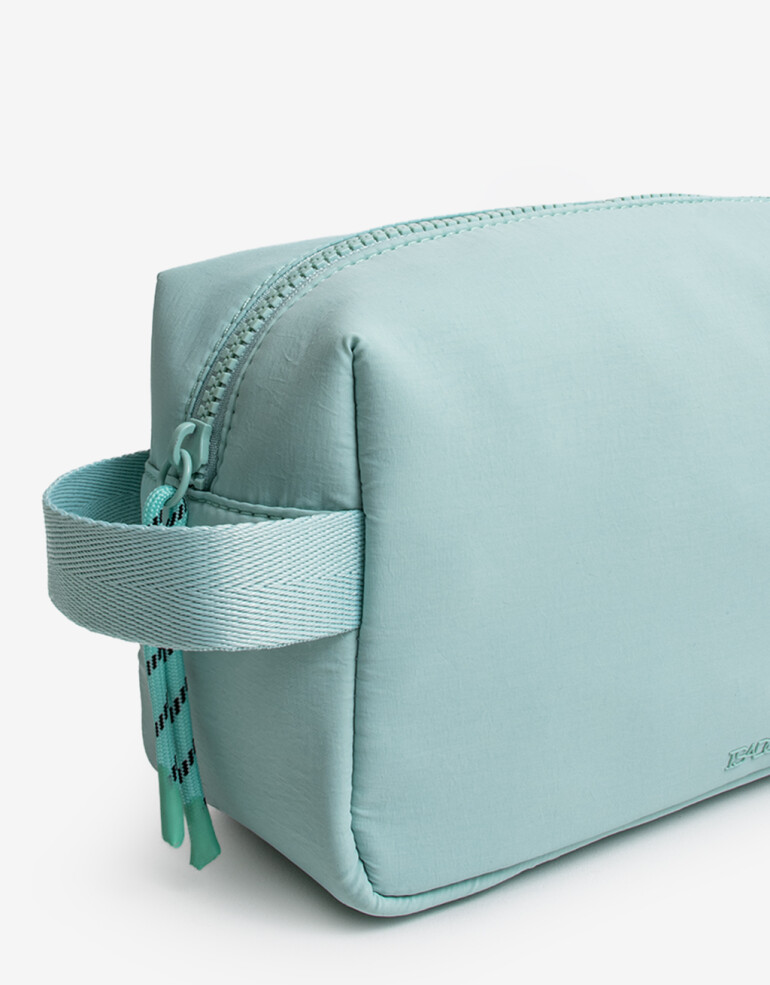 Porta Cosméticos Nylon Porta Cosmeticos De Material Reciclado - Verde Medio