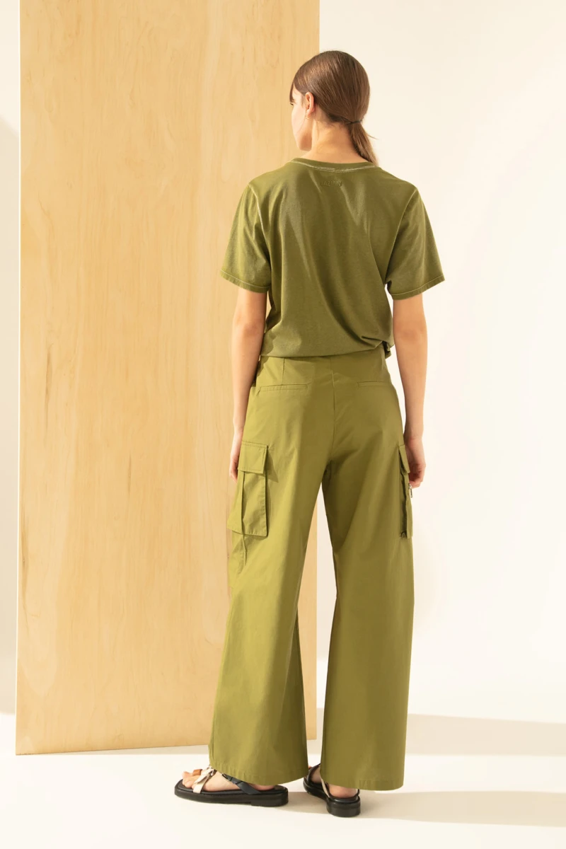 PANTALON ASIA Verde Militar