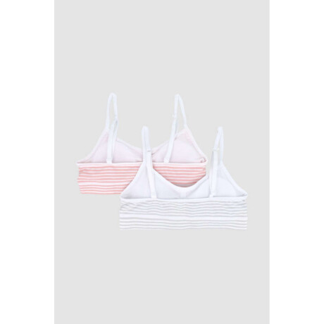 Pack x 2 top sin costura Lila