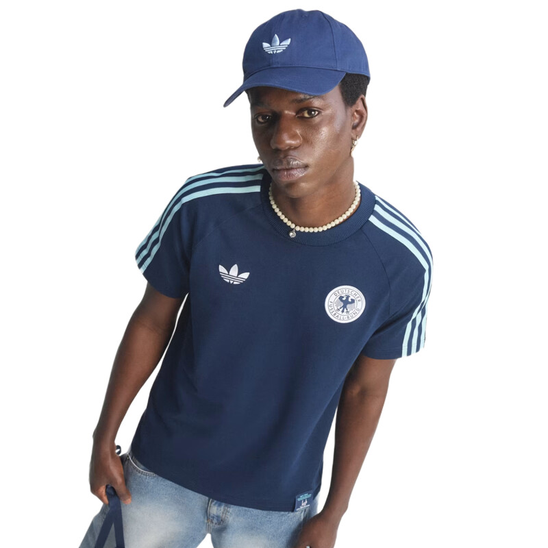 Remera Adidas Dfb Og Tee - Azul Remera Adidas Dfb Og Tee - Azul