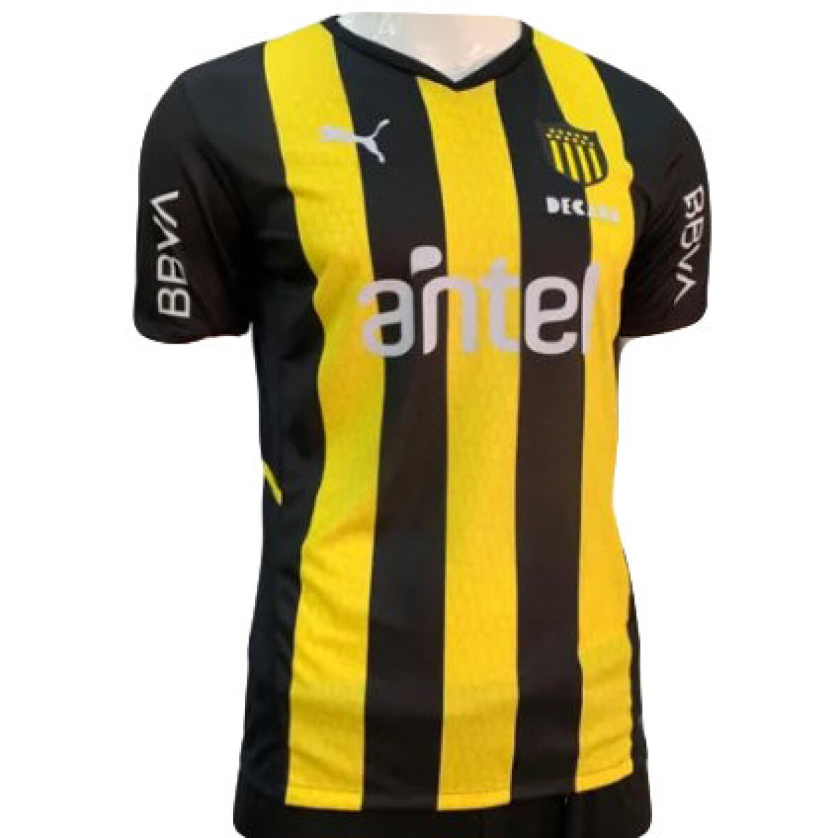 Camiseta de Mujer Puma Peñarol Woman 22 - Amarillo - Negro 