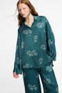 MARTI SHIRT Tigress Petrol