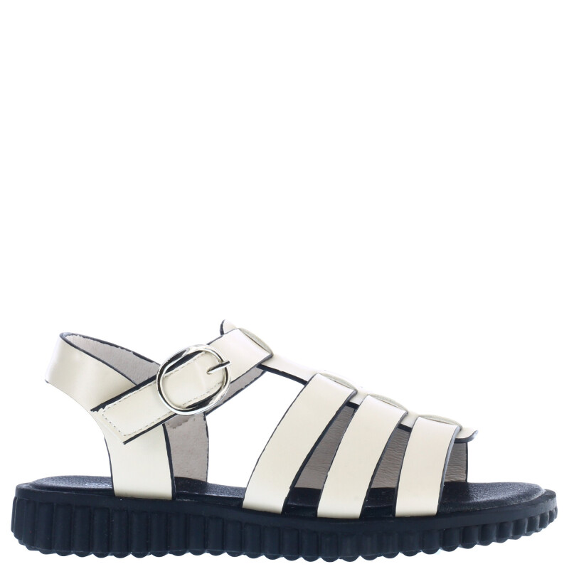 Sandalias de Niña MINI Miss Carol TAO franciscana Blanco Hueso