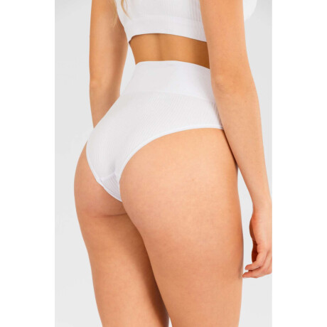 Bikini alta cosmos Blanco