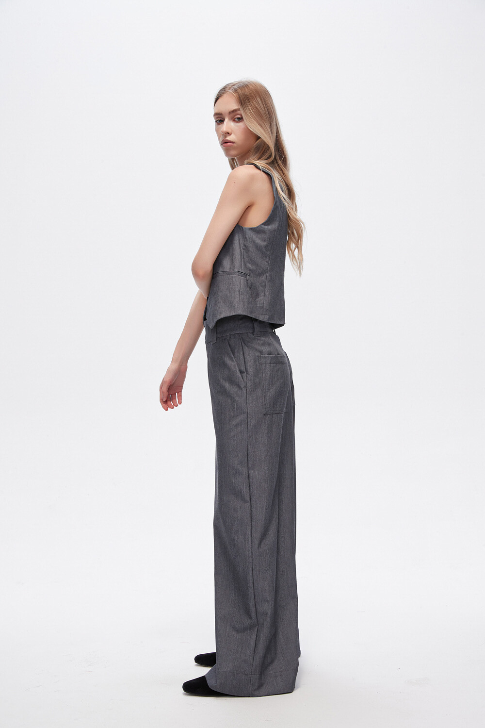 Pantalon Tatuapu Gris Medio
