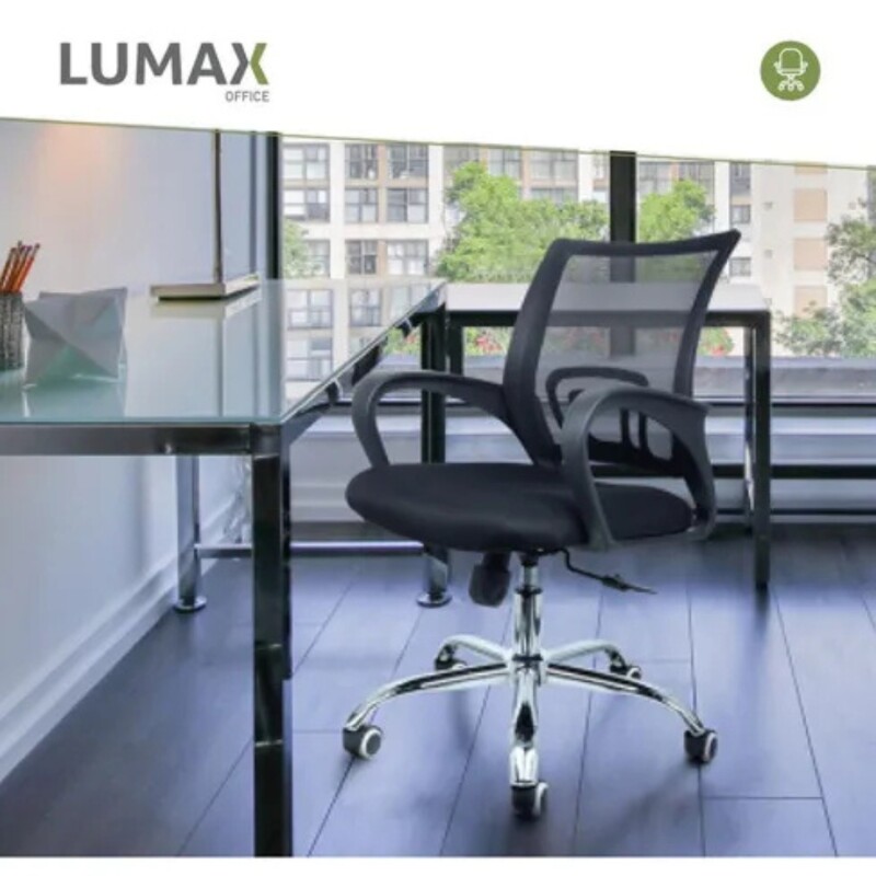Silla ejecutiva ergonómica Ezri respaldo Mesh negro Premium Negro