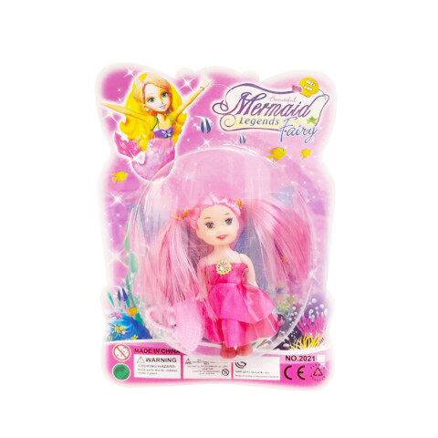 Outlet Muñeca Hada con colitas y cartera Outlet Muñeca Hada Con Colitas Y Cartera