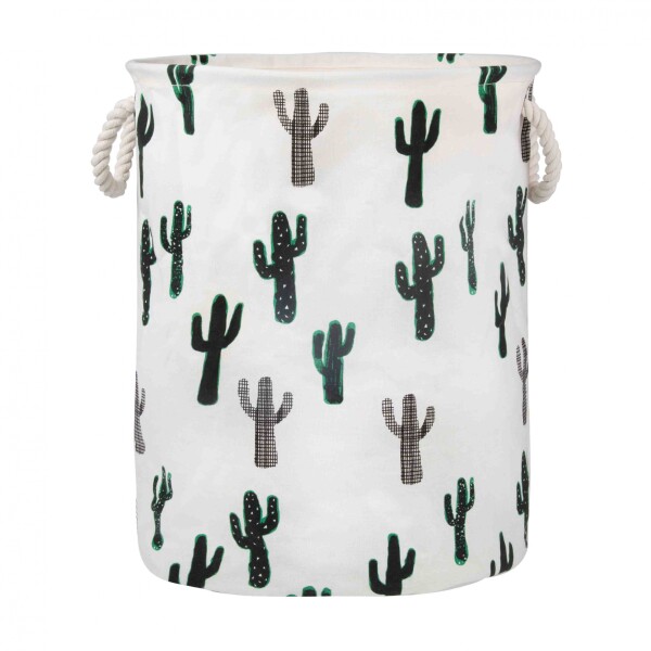 CESTO MULTIUSO CACTUS 38X38X49.5 CM. CESTO MULTIUSO CACTUS 38X38X49.5 CM.