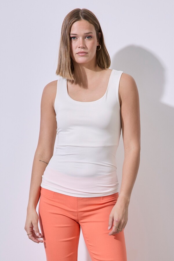 Musculosa Basica CRUDO