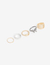 Sets Anillos Metal Sets Anillos New Indie - Combinacion Multicolor