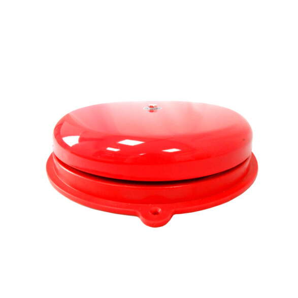 Campana de alarma color rojo Ø300mm diámetro 220V CF4114