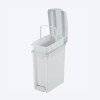 Papelera Basurero Con Pedal Rimax - 10 litros Blanco