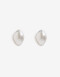 Aros Pasantes Metal Aros Pasantes De Metal Bañado En Plata - Plateado