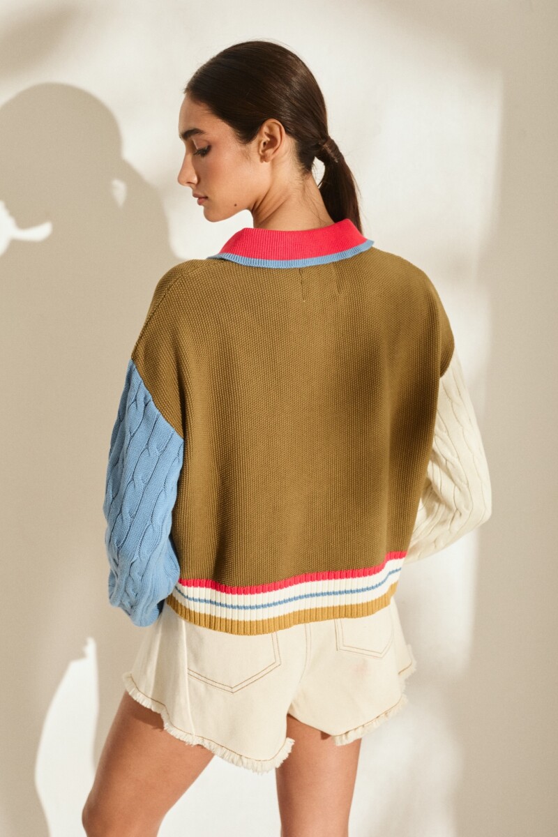 PRE VENTA CARDIGAN FUNNY Verde