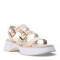 Sandalias de Mujer Miss Carol Sandalia BITOLA con hebillas Beige