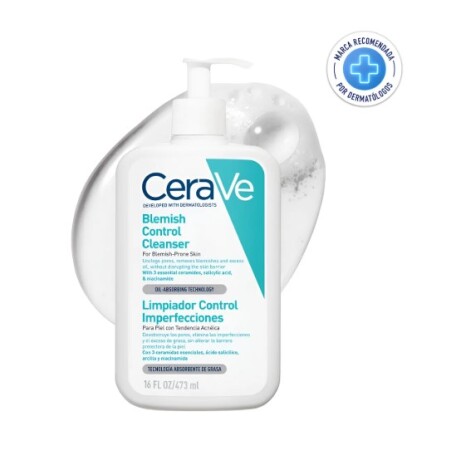 Cerave Limpiador control imperfecciones 473 ml Cerave Limpiador control imperfecciones 473 ml