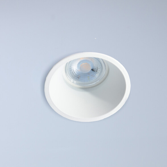 Downlight redondo profundo VERFA blanco GU10 IP20 MN3022