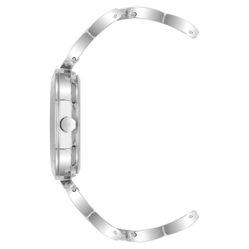 Analog Wristwatch Silver