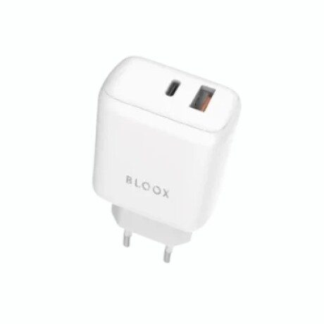 Cargador De Pared BLOOX C3 20W Doble Puerto USB Y USB-C Cargador De Pared BLOOX C3 20W Doble Puerto USB Y USB-C