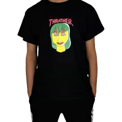 Remera Thrasher Men Talk Shit - Negro Remera Thrasher Men Talk Shit - Negro