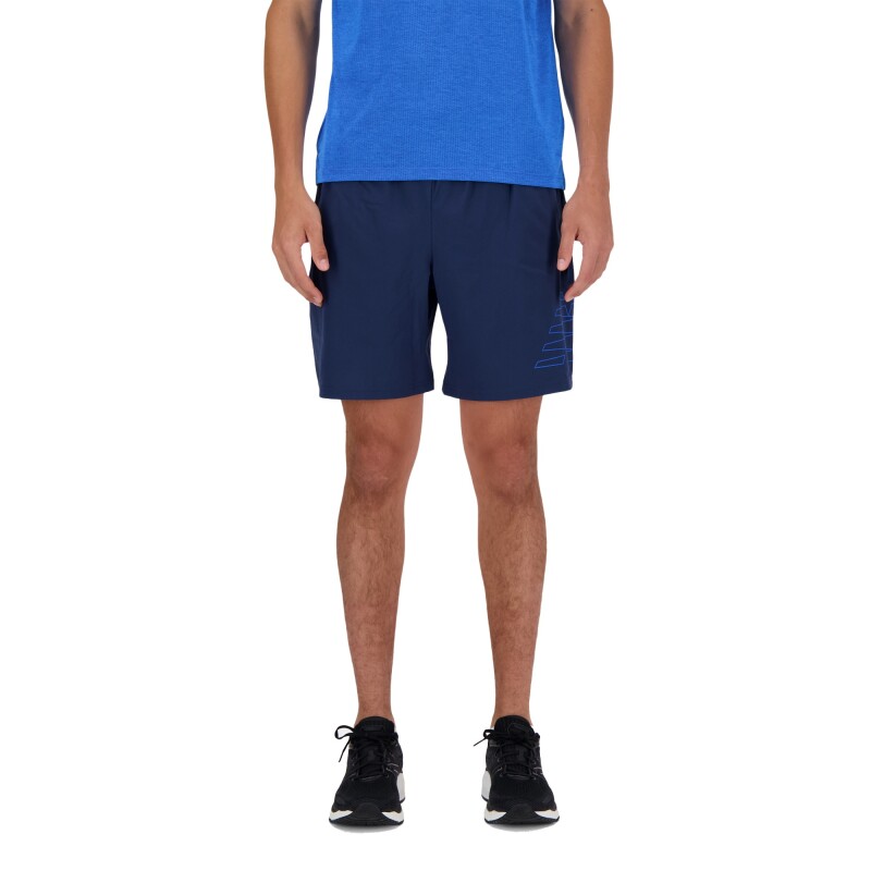 Short New Balance de Hombre - GRAPHIC 7 INCH - MS41238NNY NAVY