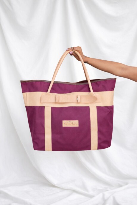 Bolso Playa Bordeaux