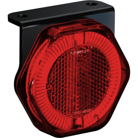 FAROL - LATERAL ROJO HEXAGONAL C/SOPORTE - FAROL - LATERAL ROJO HEXAGONAL C/SOPORTE -
