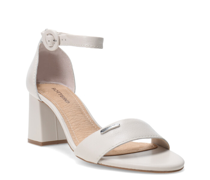 Sandalias de Mujer Bottero con taco Blanco