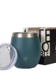MATE TERRANO ACERO C/ TAPA 130ML PETROLEO