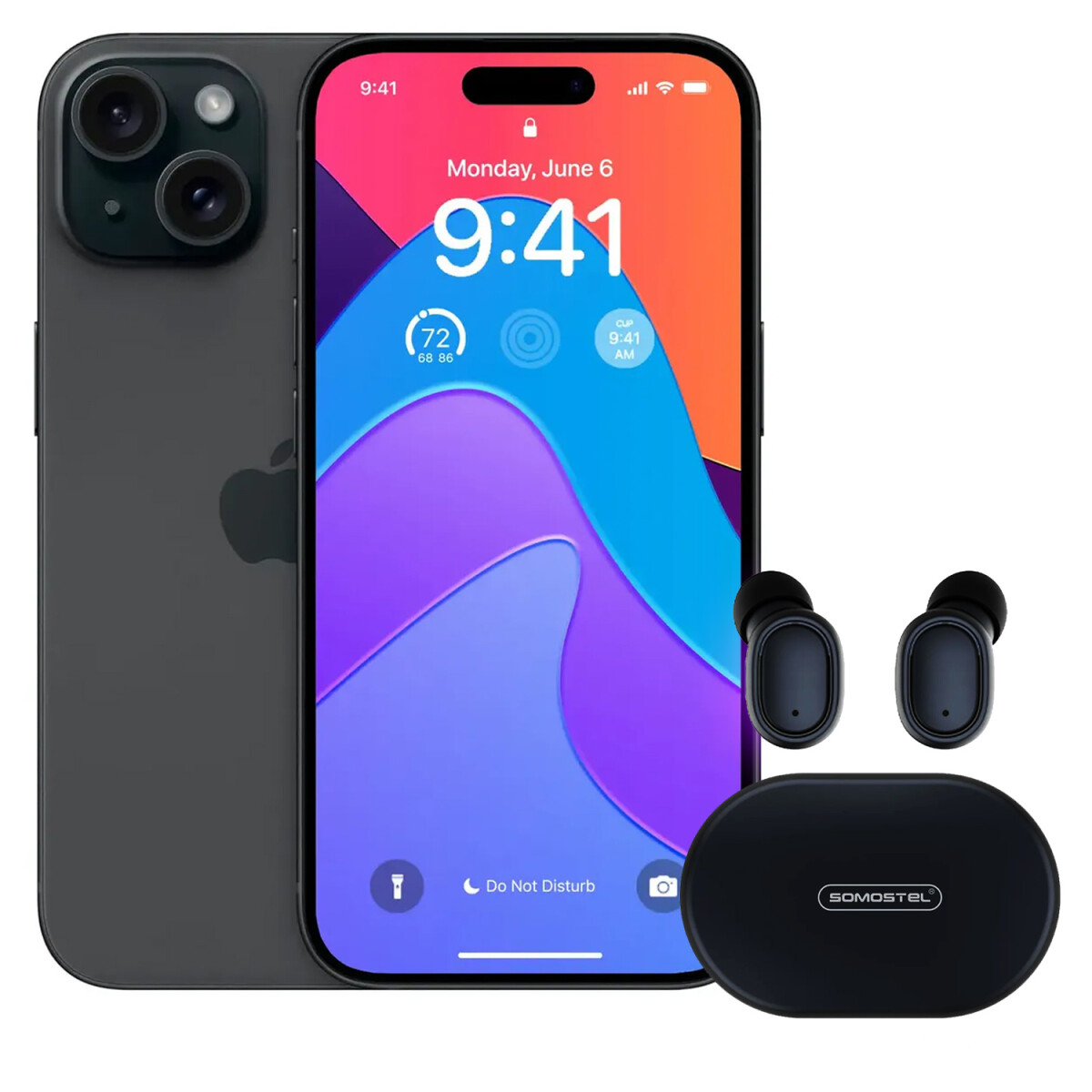 Iphone 15 Plus 6gb Ram 128gb + Regalo - NEGRO 