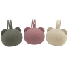 NGUHOLDER Porta Chupete De Silicona Con Forma De Oso - Beige