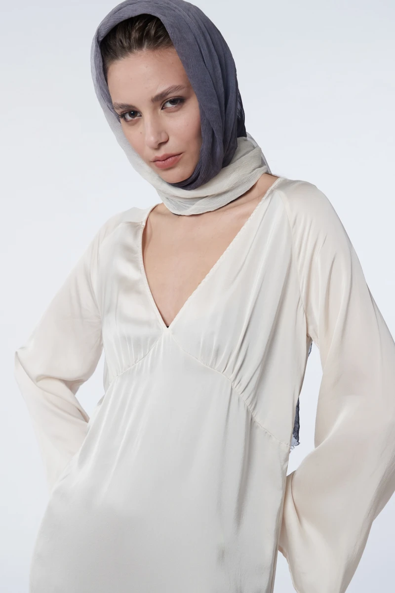 MINA DRESS Off White