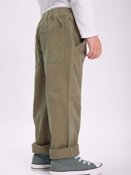Pantalón carpintero Verde Militar
